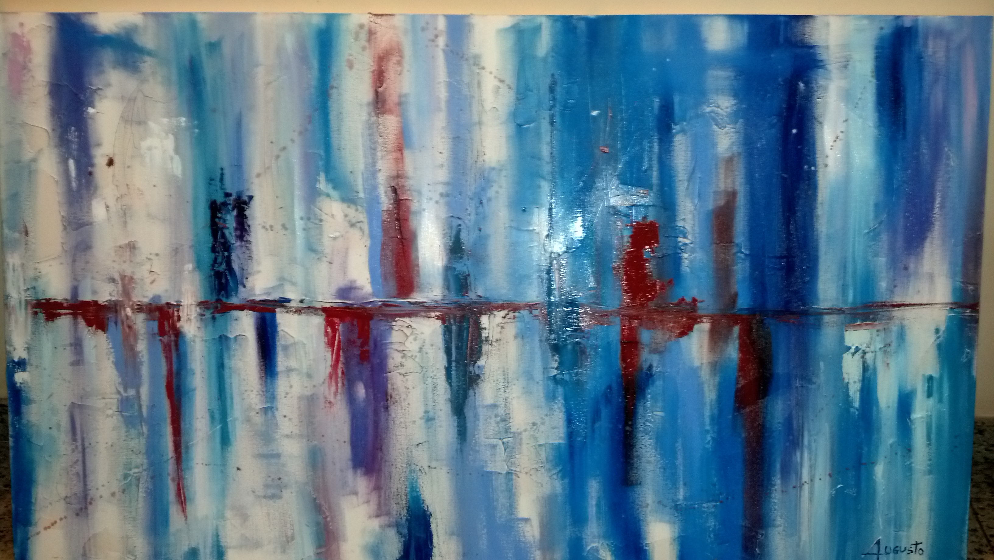 Blue 60x120cm