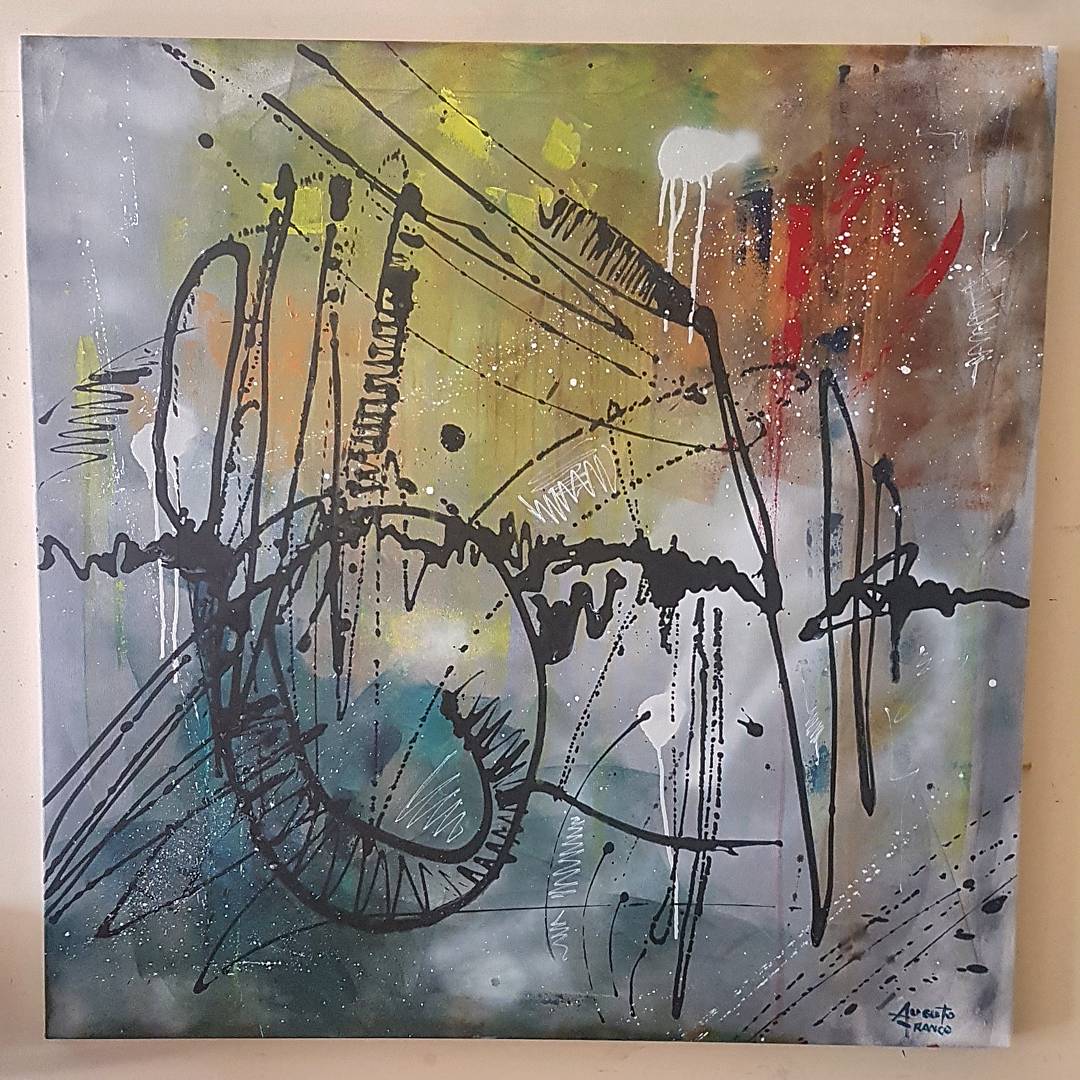 Gray 120x120cm