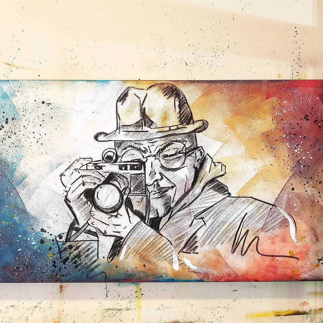 O fotógrafo 130x60cm